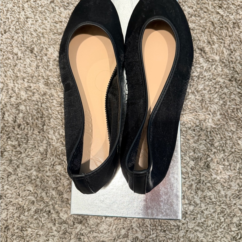 J. Crew Black Zoe Ballet Flat Box - New in Box